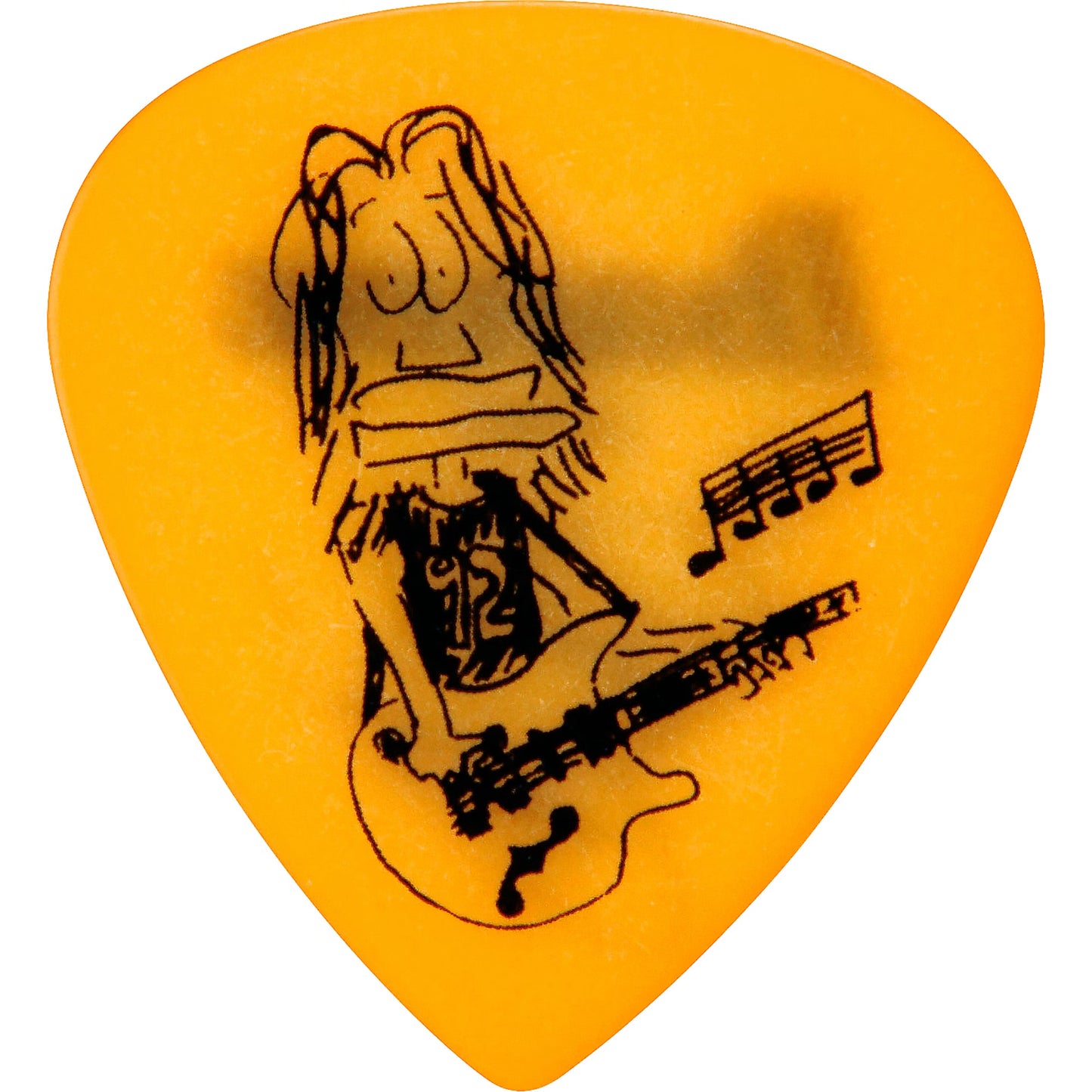 Uñetas Ibanez Signature Paul Gilbert Signature Yellow 1.0 mm Pack de 6 Unidades ProstringsChile