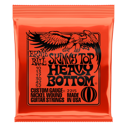 Cuerdas de Guitarra Electrica Ernie Ball Skinny Top Heavy Bottom 010-52