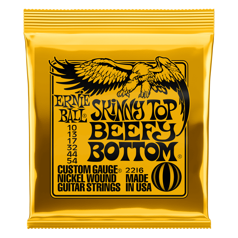 Cuerdas de Guitarra Electrica Ernie Ball Skinny Top Beffy Slinky 10-54