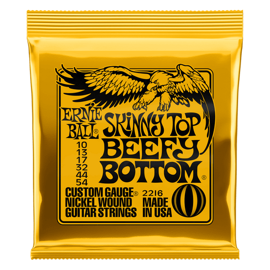 Cuerdas de Guitarra Electrica Ernie Ball Skinny Top Beffy Slinky 10-54