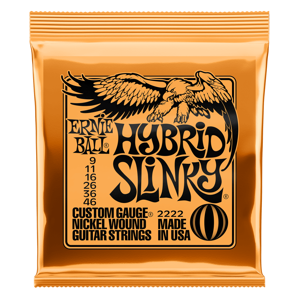 Cuerdas de Guitarra Ernie Ball Hybrid Slinky 09-46