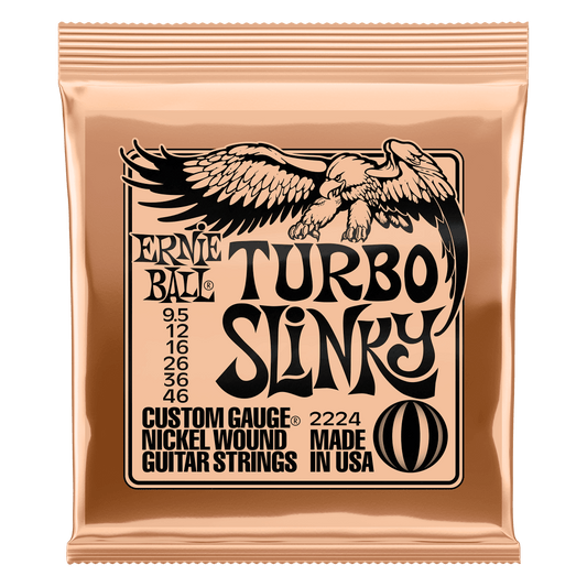 Cuerdas de Guitarra Ernie Ball Turbo Slinky 09.5-46