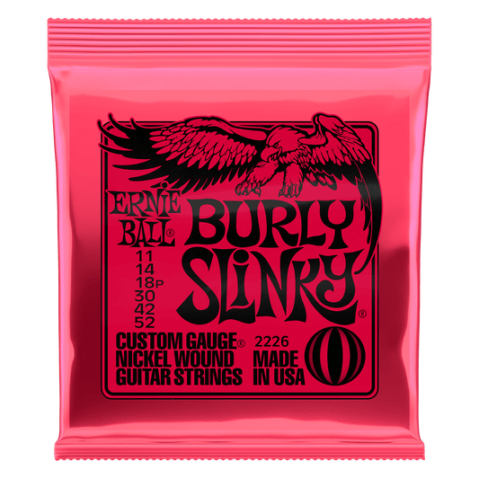 Cuerdas de Guitarra Electrica Ernie Ball Burly Slinky 11-52