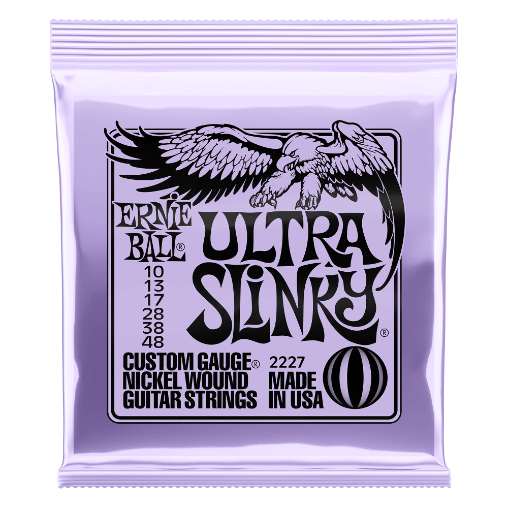 Cuerdas de Guitarra Electrica Ernie Ball Ultra Slinky 010-48