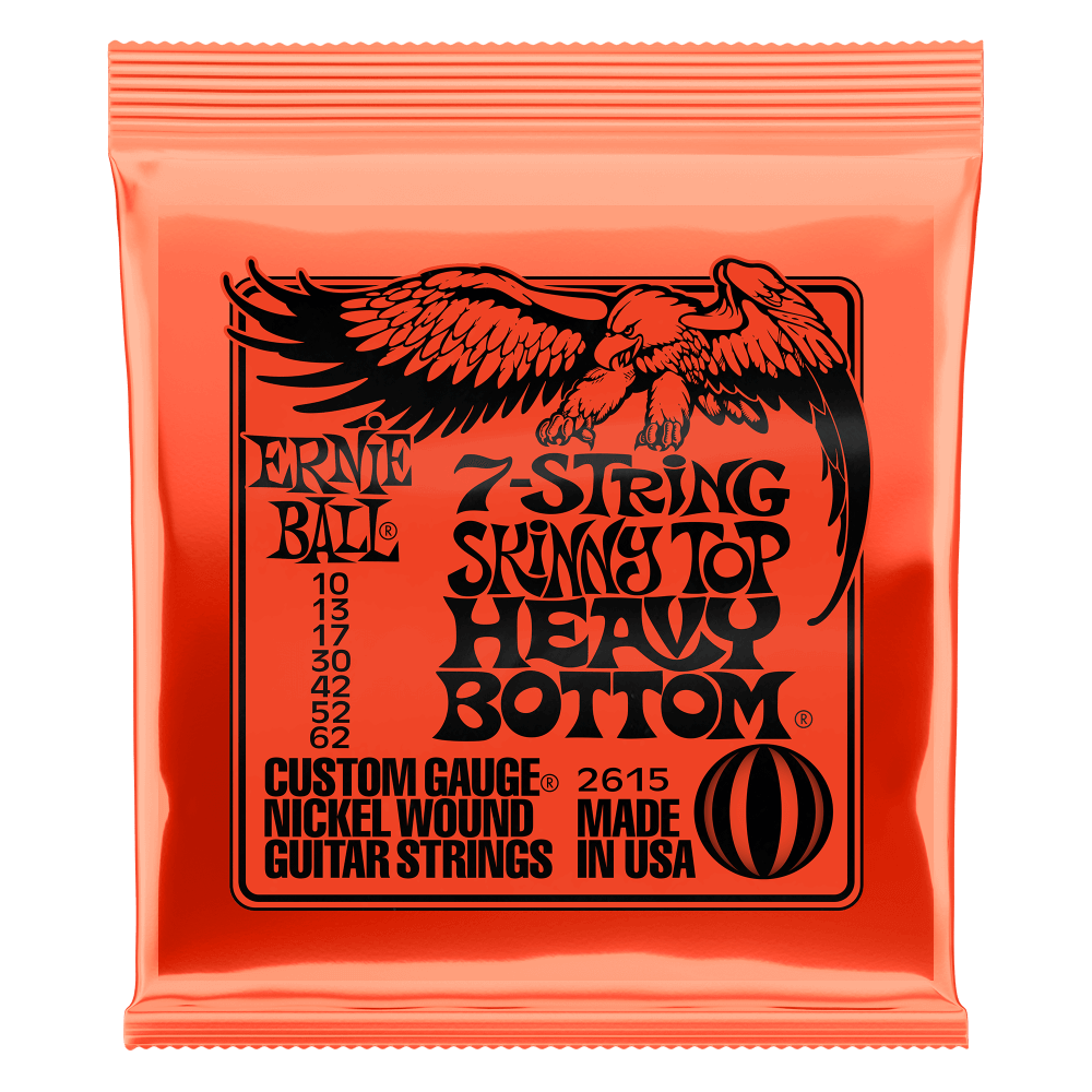 Cuerdas de Guitarra Ernie Ball Slinky 010-62 7 Cuerdas