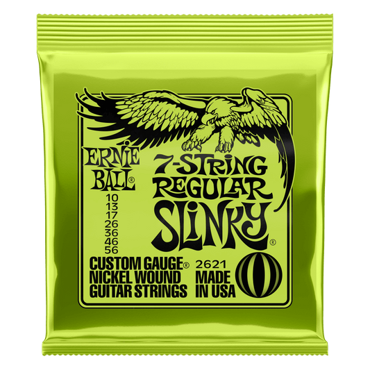 Cuerdas de Guitarra Ernie Ball Slinky 010-56 7 Cuerdas