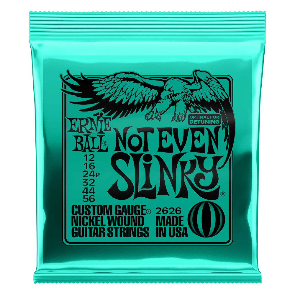 Cuerdas de Guitarra Electrica Ernie Ball Not Even Slinky 12-56