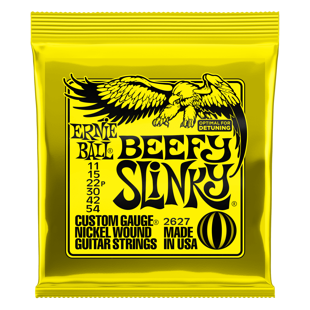 Cuerdas de Guitarra Electrica Ernie Ball Beffy Slinky 11-54