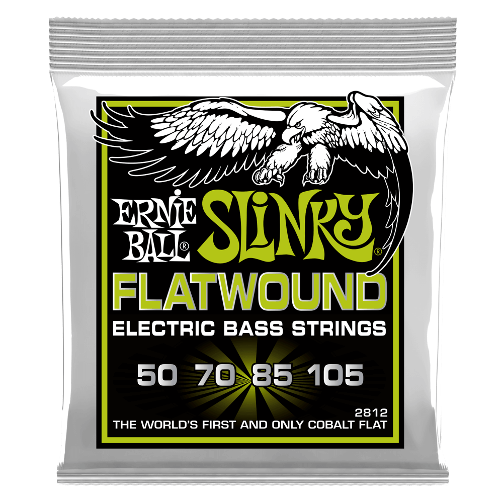 Cuerdas de Bajo Ernie Ball Flatwounds 50-105 4 Cuerdas