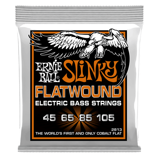 Cuerdas de Bajo Ernie Ball Flatwounds 45-105 4 Cuerdas