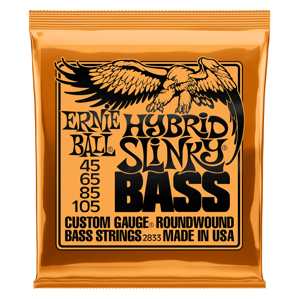 Cuerdas de Bajo Ernie Ball Hybrid Slinky 45-105