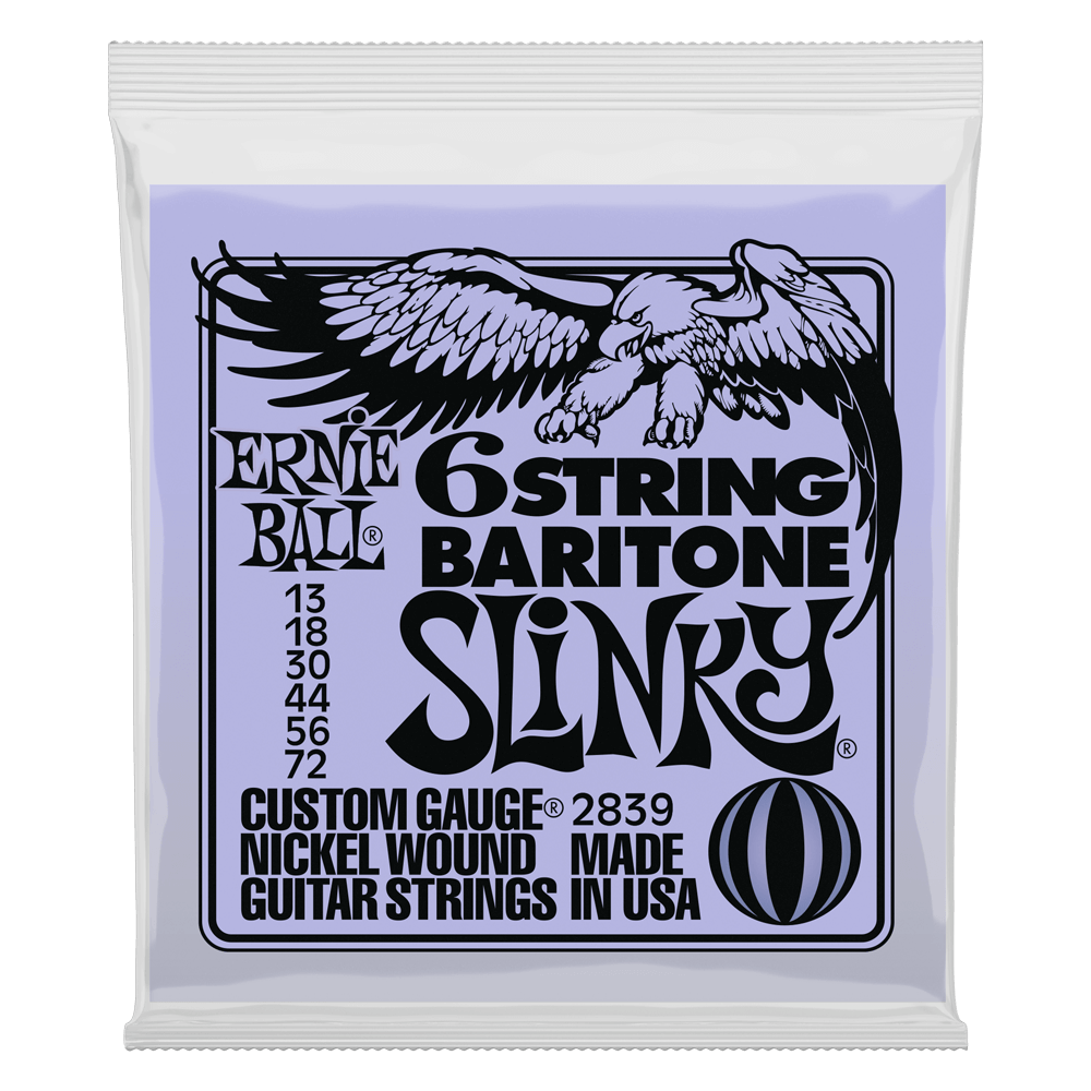 Cuerdas de Guitarra Electrica Ernie Ball Baritono 13-72