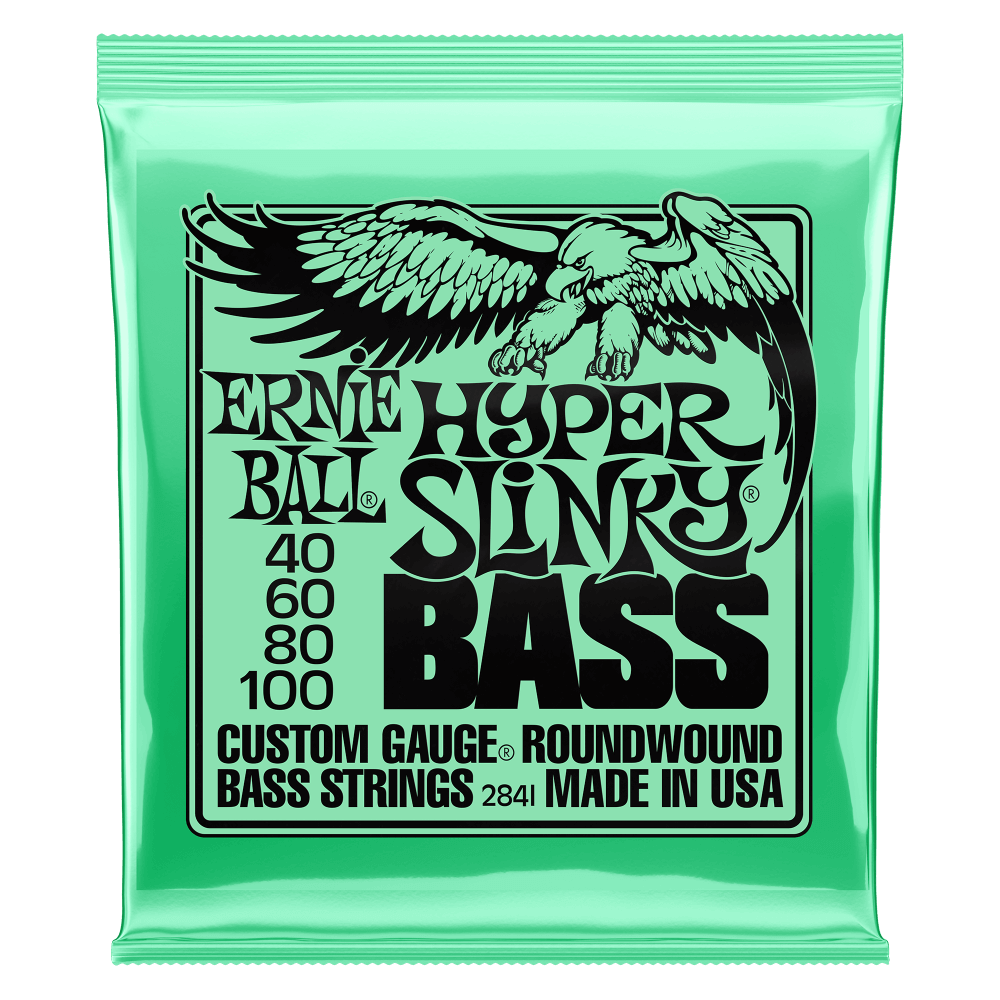 Cuerdas de Bajo Ernie Ball Hyper Slinky 40-100