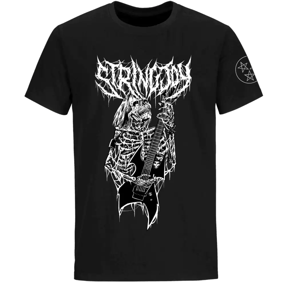 Polera Stringjoy Oficial - Diseño Metal - Edicion Limitada