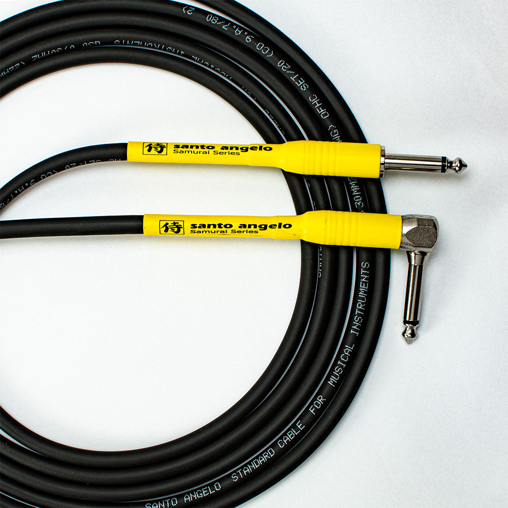 Cable de Guitarra y Bajo Santo Angelo Serie Samurai 9.10 Metros