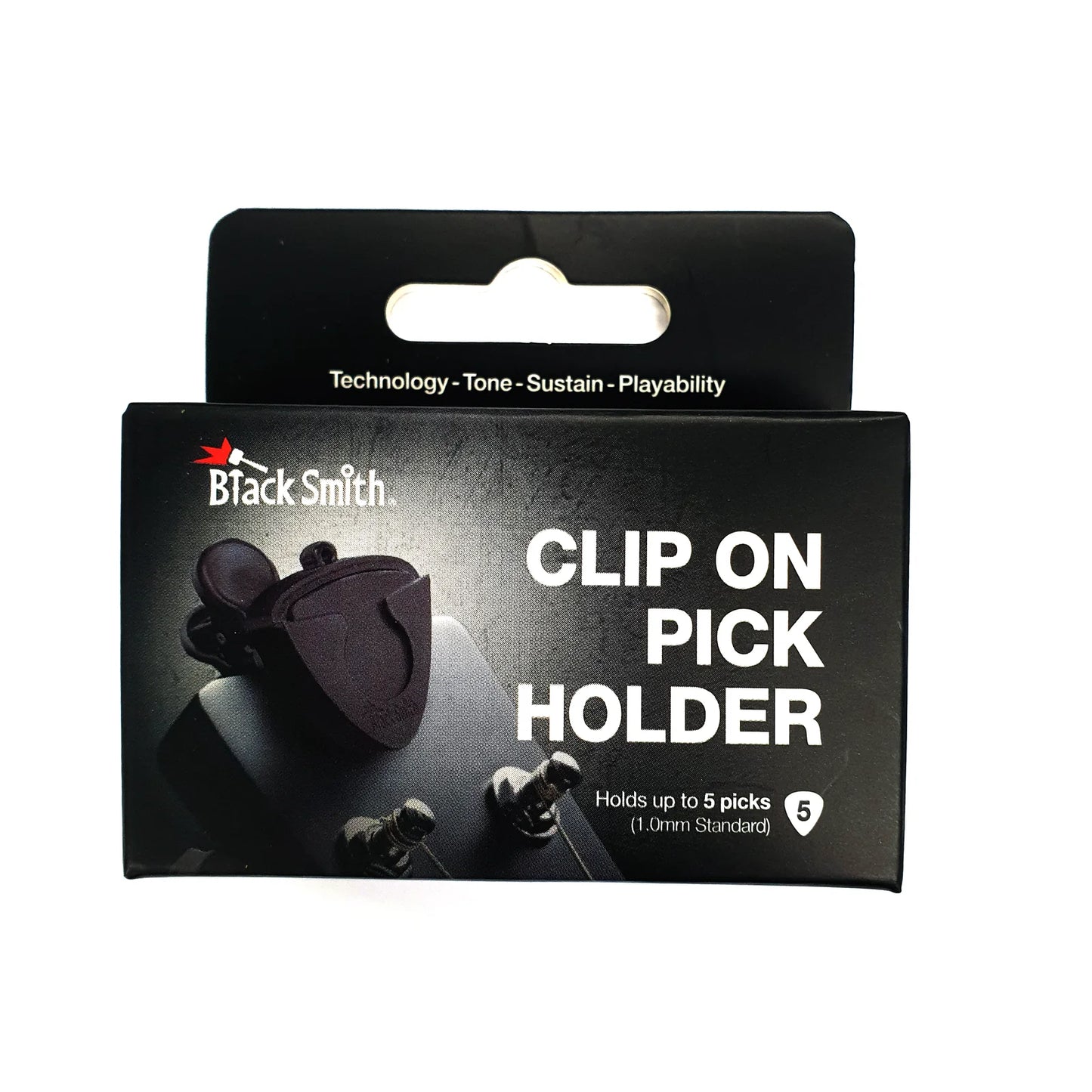 Porta Uñetas Blacksmith con Clip + 5 Uñetas 1.0 standard box Blacksmith