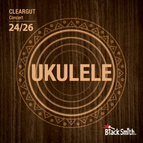 Cuerdas para Ukelele Concierto 24/26 Blacksmith Cleargut&nbsp;