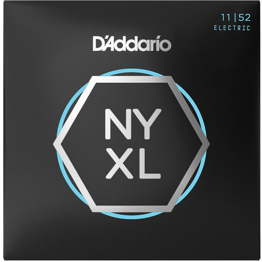 Cuerdas para guitarra eléctrica D'Addario NYXL NYXL1152, punta media/punta pesada, 11-52