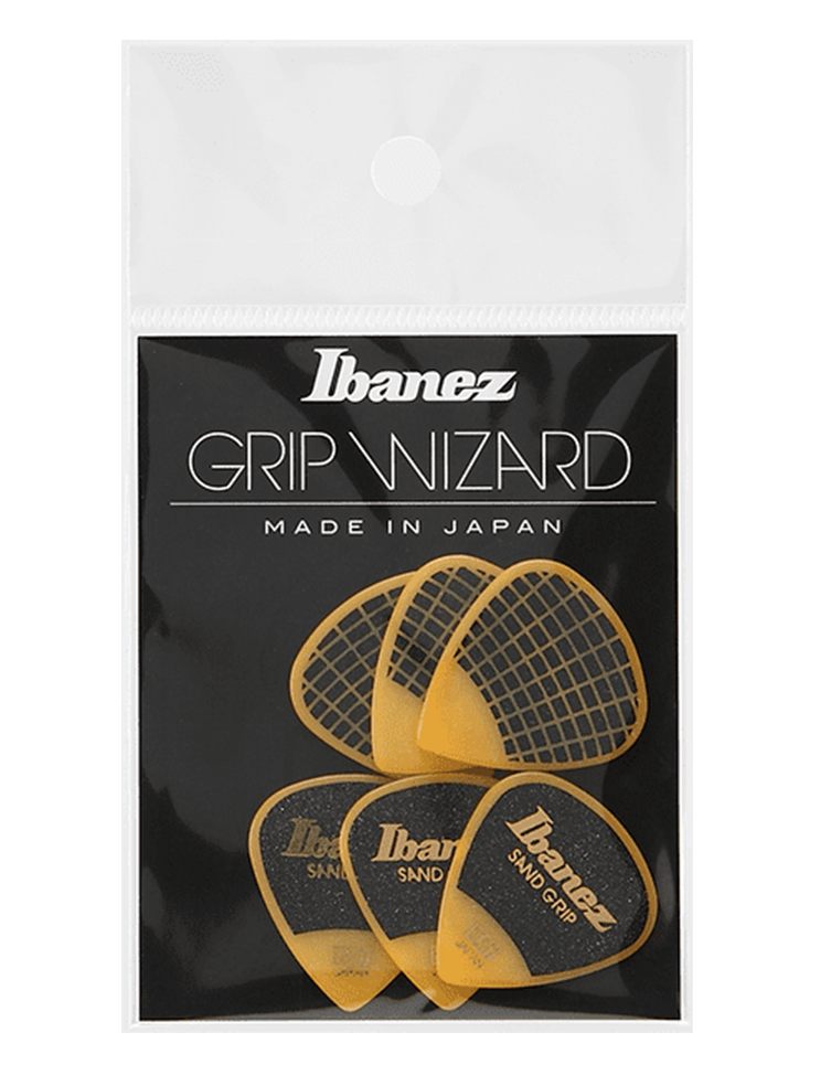 Pack Uñetas Ibanez Sand Grip Heavy 6 Unidades Made in Japon