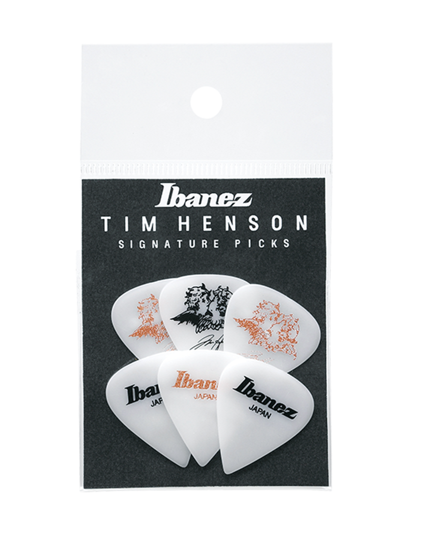 Pack Uñetas Ibanez Signature Tim Henson 1,11 mm 6 Unidades Made in Japan