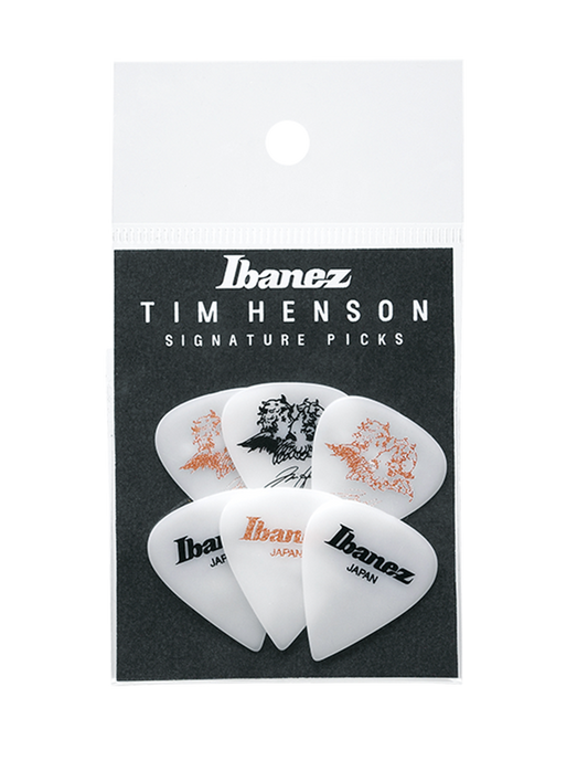 Pack Uñetas Ibanez Signature Tim Henson 1,11 mm 6 Unidades Made in Japan