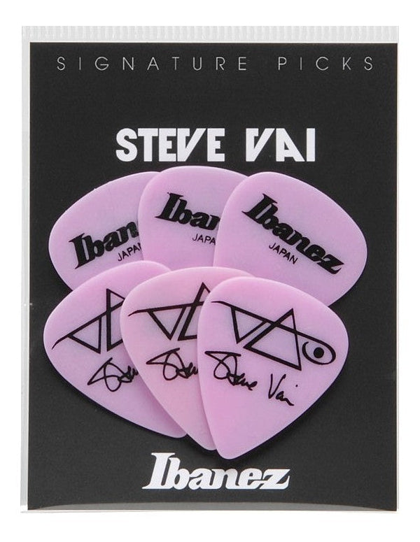 Pack Uñetas Steve Vai Signature Made in Japan 6 Unidades - Rosadas