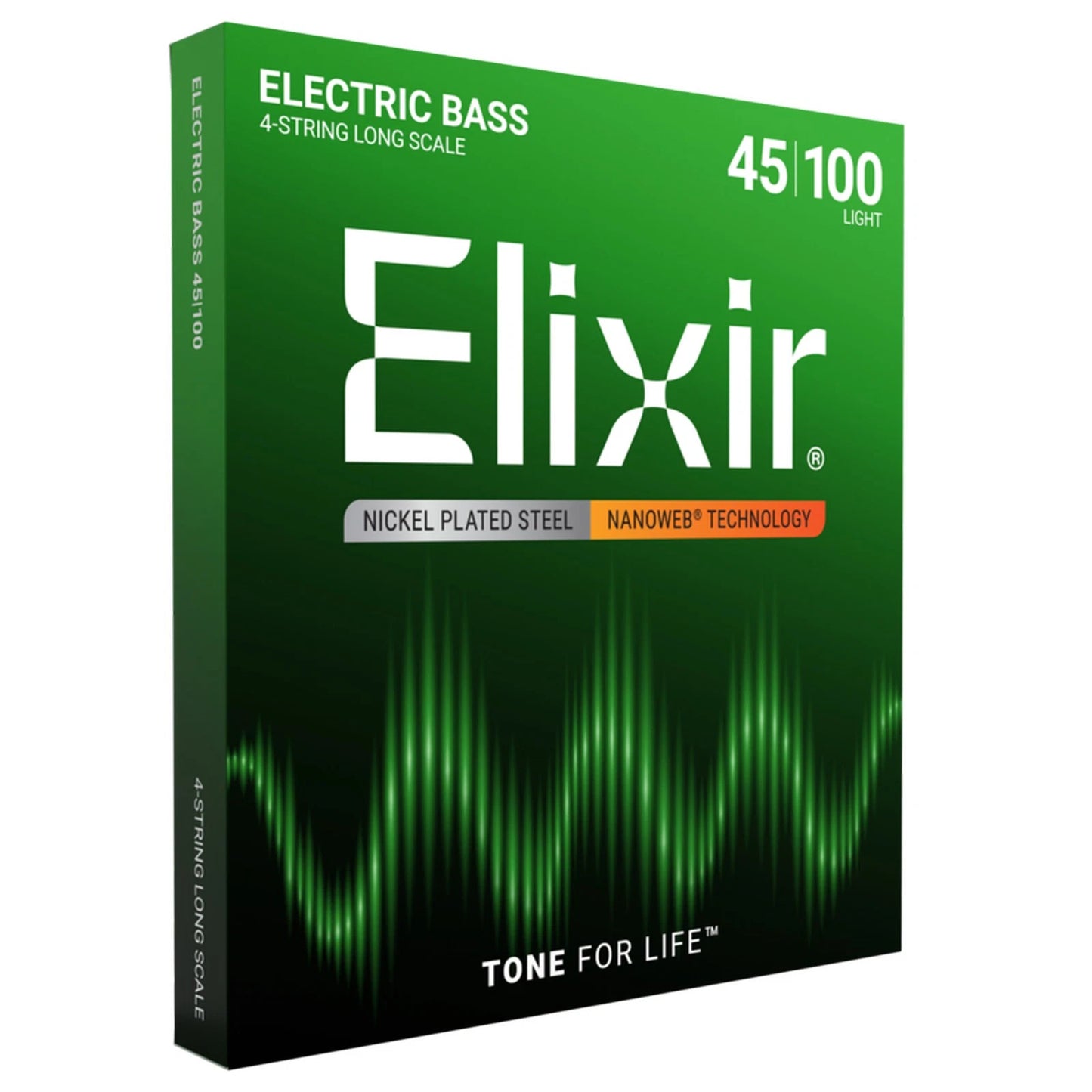 Cuerdas de Bajo Elixir Nickel 45-100