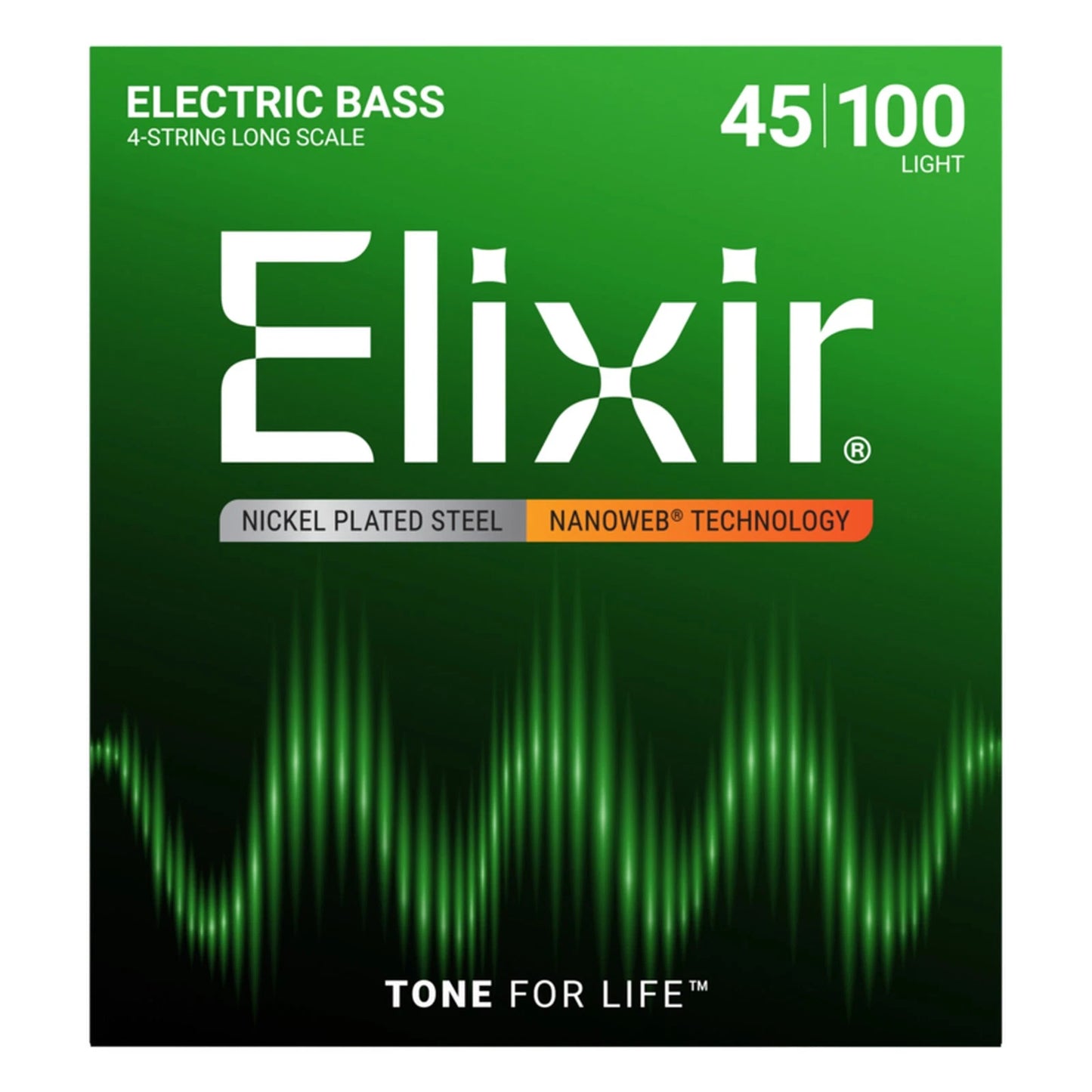 Cuerdas de Bajo Elixir Nickel 45-100